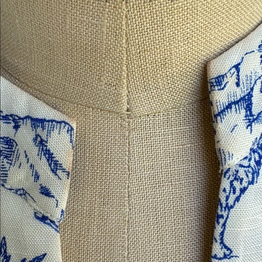 Tory Burch classic tunic linen blend dress - Picture 3 of 7